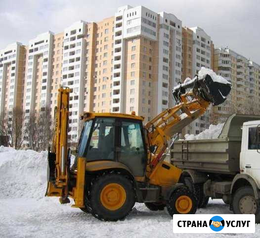 Уборка снега, аренда спецтехники Фрязино - изображение 1
