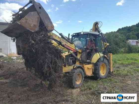 Услуги экскаватора-погрузчика Гороховец