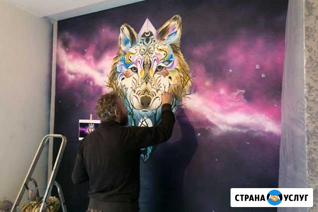 Роспись стен в Твери. Граффити. Барельеф Тверь - изображение 1