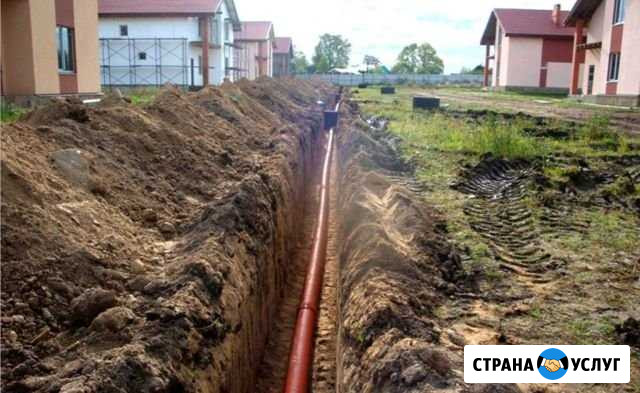 Прокол бурение водопровода,канализации. гнб Барнаул - изображение 1