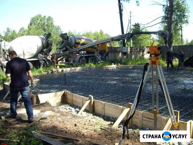 Фундамент - заливка, изготовление. Дома под ключ Тюмень - изображение 1