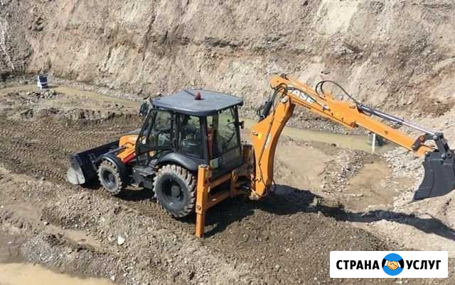 Экскаватор погрузчик case - 1 м3 Краснодар - изображение 1