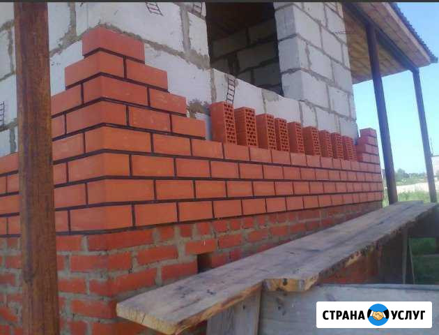 Кладка кирпича, блоков. каменщик Астрахань - изображение 1