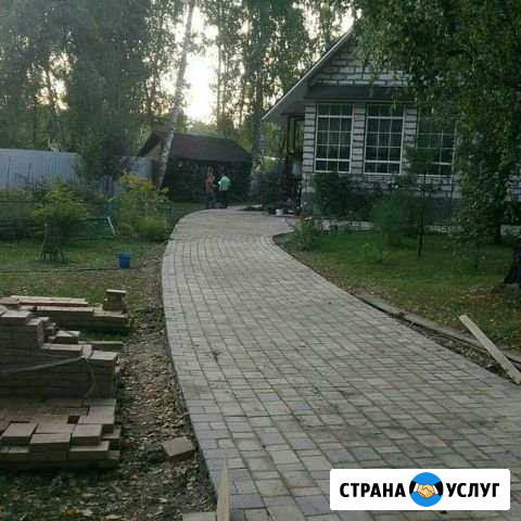 Укладка тротуарной плитки Новосибирск - изображение 1