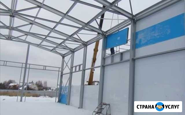 Монтаж сэндвич панелей Санкт-Петербург - изображение 1