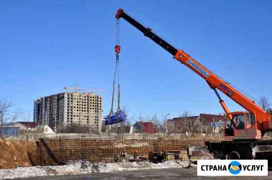 Услуга и аренда автокрана от 15т до 25т Казань