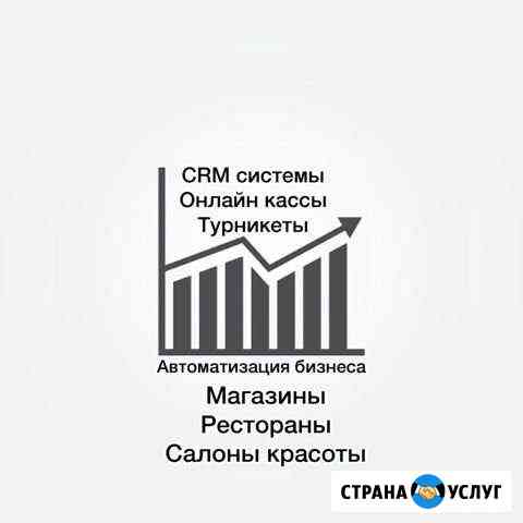 Автоматизация бизнеса CRM, скуд, iiko Махачкала