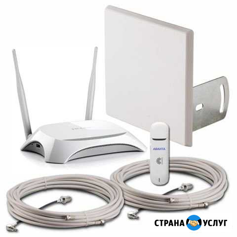 Комплект для усиления 3G/4G сигнала Омск - изображение 1
