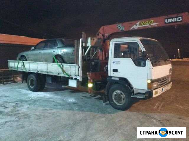 Услуги, аренда Манипулятора, воровайки, самогруза Томск - изображение 1