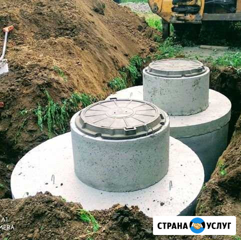 Прокладка канализации и установка септиков Киров - изображение 1