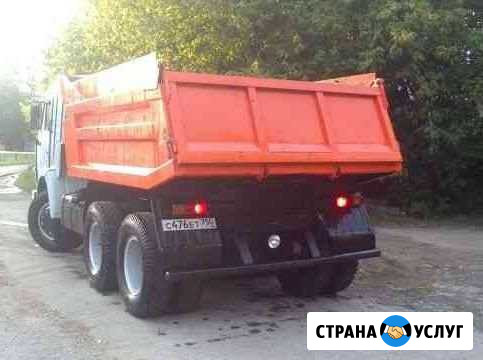 Услуги самосвалов Щебень Песок Чернозём Грунт Тюмень - изображение 1