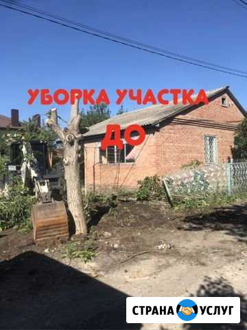 Спил деревьев/уборка участка/Слом домов Ростов-на-Дону - изображение 1