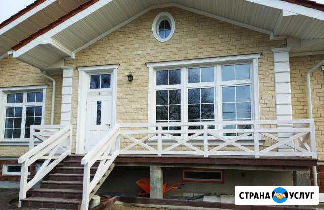 Балконное ограждение из дерева Калининград - изображение 1