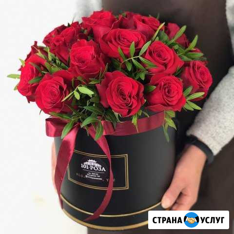 Шляпные коробки с цветами Иваново - изображение 1