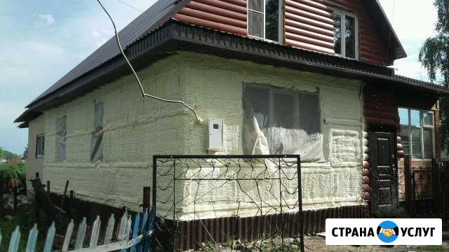 Утепление стен дома пенополиуретаном (ппу) Барнаул - изображение 1