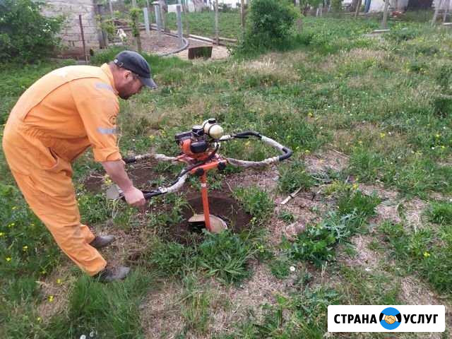 Бурения отверстий ручным мотобуром Керчь - изображение 1