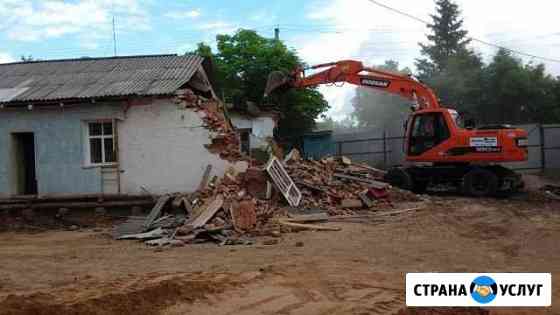 Снос домов, демонтаж зданий, металлоконструкций Обнинск