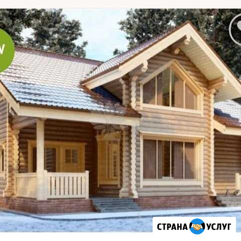 Красивые уютные дома. Оцилиндрованное бревно Глебовский - изображение 1