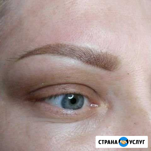 Перманентный макияж бровей и губ в технике напылен Ярославль - изображение 1