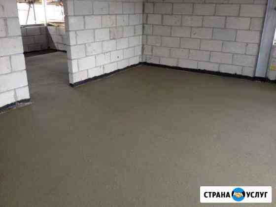 Полусухая Стяжка Пола Набережные Челны