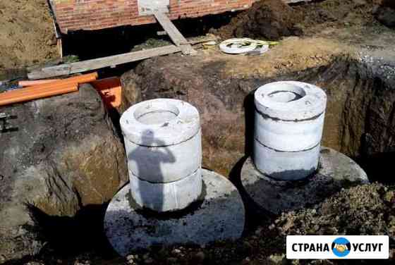 Септик, водопровод, канализация Краснодар