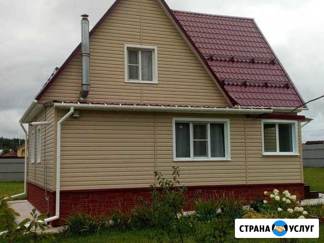 Отделка домов сайдингом и фасадными панелями Можайск - изображение 1