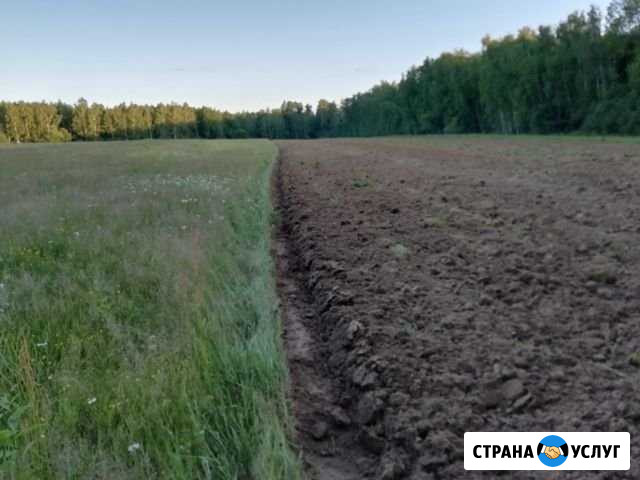 Пахота,дисковка,посев, услуги по культивации земли Костерево - изображение 1