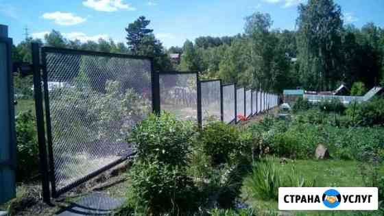 Забор, ограждения, металлоконструкции, сварочные р Кемерово