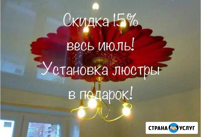 Натяжные потолки Бор - изображение 1