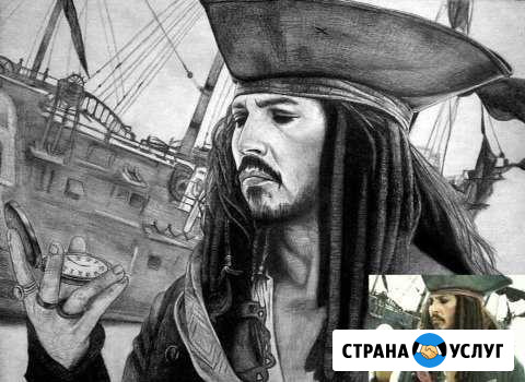 Портрет по фотографии на заказ Москва - изображение 1