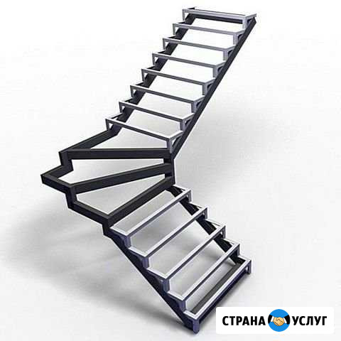 Металлический каркас лестницы Санкт-Петербург - изображение 1