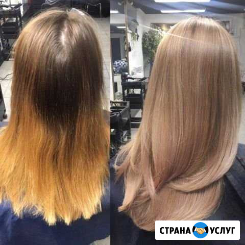 Мелирование. Окрашивание. Полировка. Стрижки Абакан - изображение 1