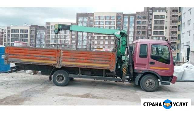 Услуги манипулятора 3т стрела, 5т борт Екатеринбург - изображение 1