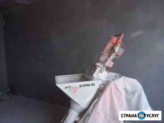 Механизированная штукатурка стен потолков Лобня