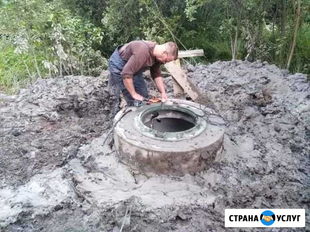 Копка,рытьё колодцев,септик из жб колец Красное Село - изображение 1