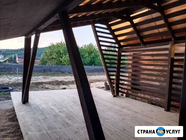 Беседка, пристрой, веранда, баня плотники Волжск - изображение 1