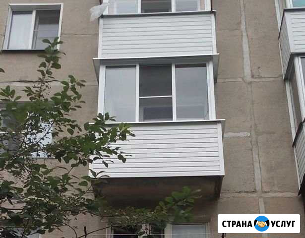Остекление и отделка балконов,лоджий и тд Новосибирск - изображение 1