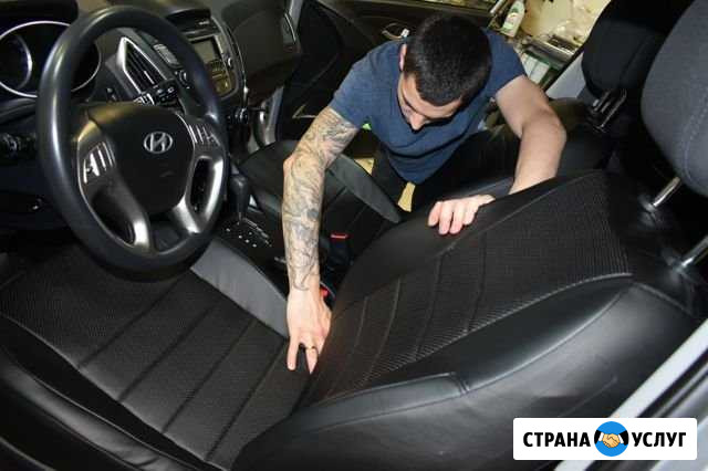 Установка автомобильных чехлов Калуга - изображение 1