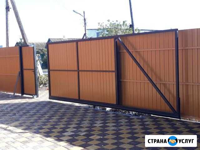 Откатные ворота Курск - изображение 1