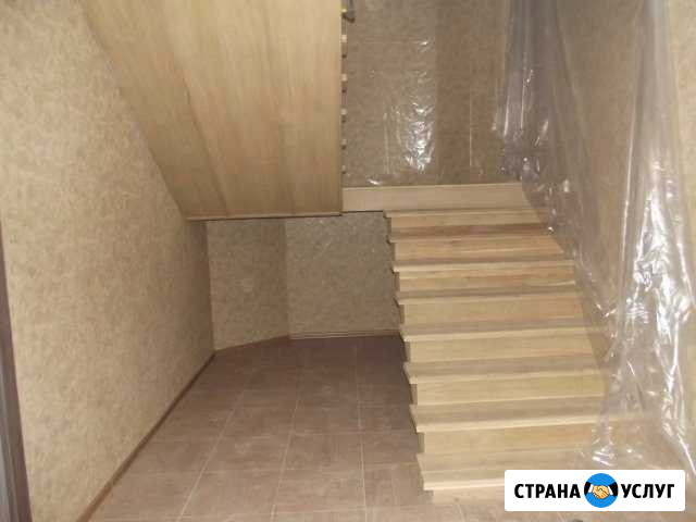 Лестницы дерево, отделка деревом Россошь - изображение 1
