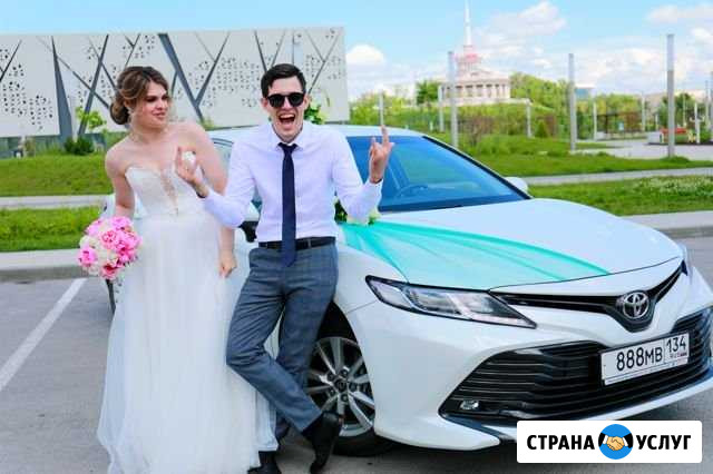 Новенькие свадебные авто в кортеж и украшения Волгоград - изображение 1