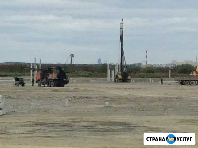 Забивка свай, устройство фундамента на сваях Екатеринбург - изображение 1
