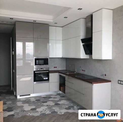 Эскиз кухни гардеробной прихожей Череповец - изображение 1
