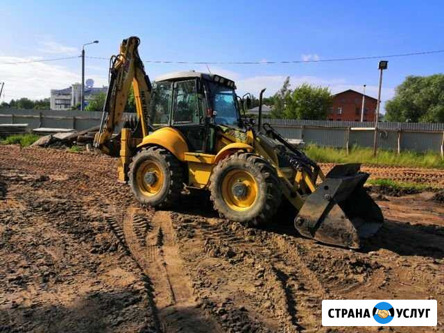 Услуги экскаватора-погрузчика Владимир - изображение 1