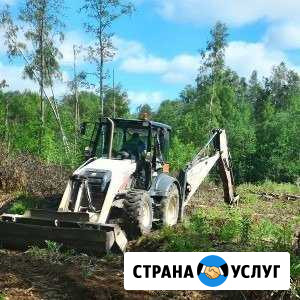 Планировка Выкорчевка Котлован Отсыпка Рощино - изображение 1