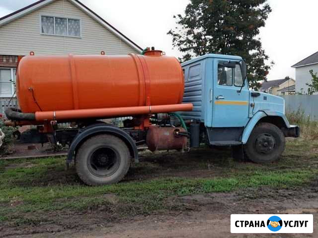Ассенизатор, откачка выгребных ям, септиков. 5 куб Кинель - изображение 1
