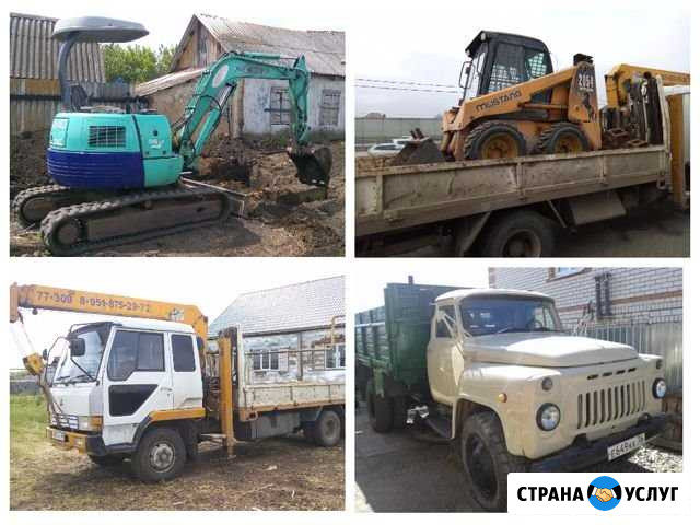 Услуги мини экскаватора, мини погрузчика, манипуля Лиски - изображение 1