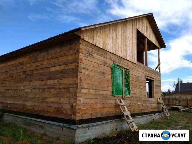 Строительство домов бань гаражей Улан-Удэ - изображение 1