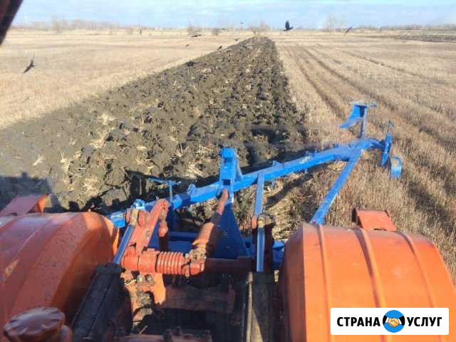 Вспашка и дискование земли кировцем Абинск - изображение 1