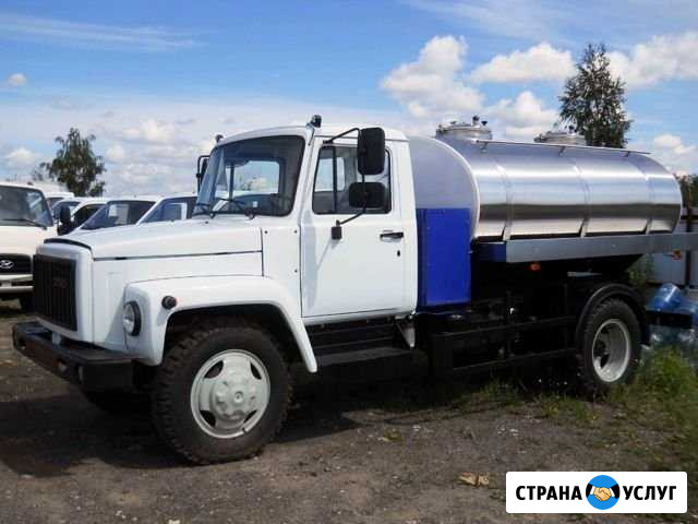 Доставка воды автоцистерной-водовоз Иркутск - изображение 1
